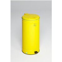 VAR® Tret-Abfallsammler GVA 66 Liter, gelb von Jungheinrich PROFISHOP