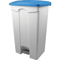 helit Tret-Abfallbehälter "the step“, 90 Liter, blau von helit