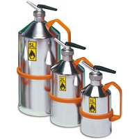 Rötzmeier® Sicherheitskanne aus Edelstahl, mit Feindosierer, 5 Liter von Rötzmeier®