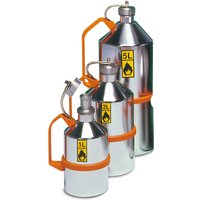 Rötzmeier® Sicherheitskanne aus Edelstahl, mit Schraubverschluss, 1 Liter von Rötzmeier®