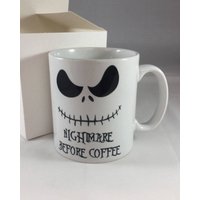 Jack Skellington Becher - Alptraum Vor Kaffee Oder Tee von FunkyMonkeyGiftCo