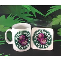 Wunderland Kaffee - Kann Personalisiert Werden Cheshire Cat Inspiriert Wunderland Kaffee - Kann Personalisiert Werden Cheshire Cat Inspiriert von FunkyMonkeyGiftCo