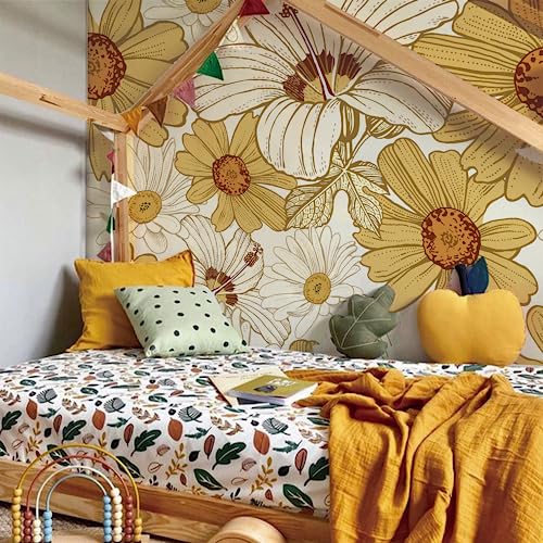 FUNLIFE Fototapete Panorama Pflanze – dekorativer Wandteppich für Schlafzimmer, Wohnzimmer, Glanz im Landhausstil, 237 x 320 cm FUNLIFE Fototapete Panorama Pflanze – dekorativer Wandteppich für Schlafzimmer, Wohnzimmer, Glanz im Landhausstil, 237 x 320 cm von Funlife