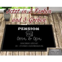 Fußmatte Pension Oma & Opa Art. 5000 von FunmitFotos