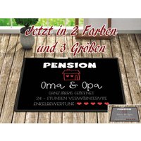 Fußmatte Pension Oma & Opa Neue Version Art. Nr 5000 Fußmatte Pension Oma & Opa Neue Version Art. Nr 5000 von FunmitFotos