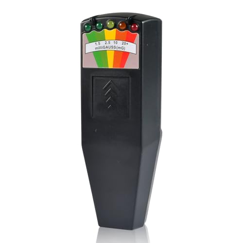 K2 Emf-messgeräte Meter Handheld Anti Strahlungs Testgerät 5 LED Ghost Hunting Detektor, K2 EMF Messgerät Paranormal Equipment Tester 50Hz-20.000Hz von Funmo