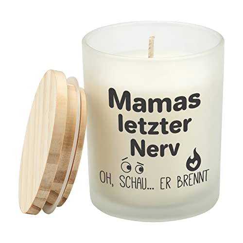 Funnli Geschenke für Mama, Duftkerze im Frostglas Mama Geschenk, Muttertagsgeschenk für Mama, Muttertag Geschenk, Geschenk für Mama Geburtstag, Geburtstagsgeschenk für Mama von Funnli