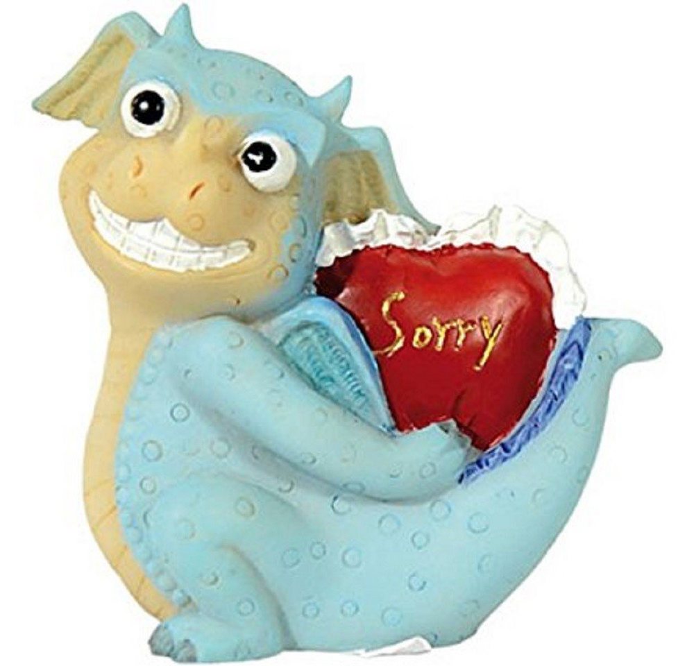 Funny Dragon Dekofigur Dekofigur Funny Dragon Lustiger Drache Sorry Höhe 6,5 cm Kunststoff Funny Dragon Dekofigur Dekofigur Funny Dragon Lustiger Drache Sorry Höhe 6,5 cm Kunststoff von Funny Dragon
