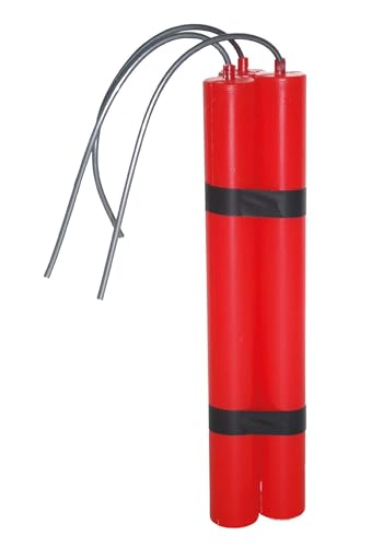 Dynamit, rot Plastik von Funny Fashion