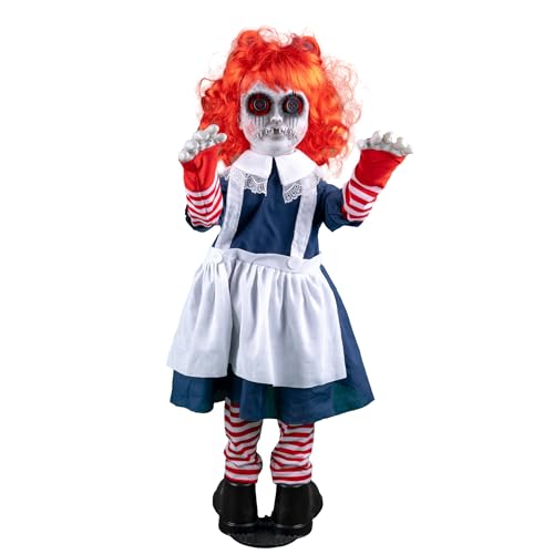 Funny Fashion Betty Buttons animierte Puppe 95 cm | Halloween Dekoration Funny Fashion Betty Buttons animierte Puppe 95 cm | Halloween Dekoration von Funny Fashion