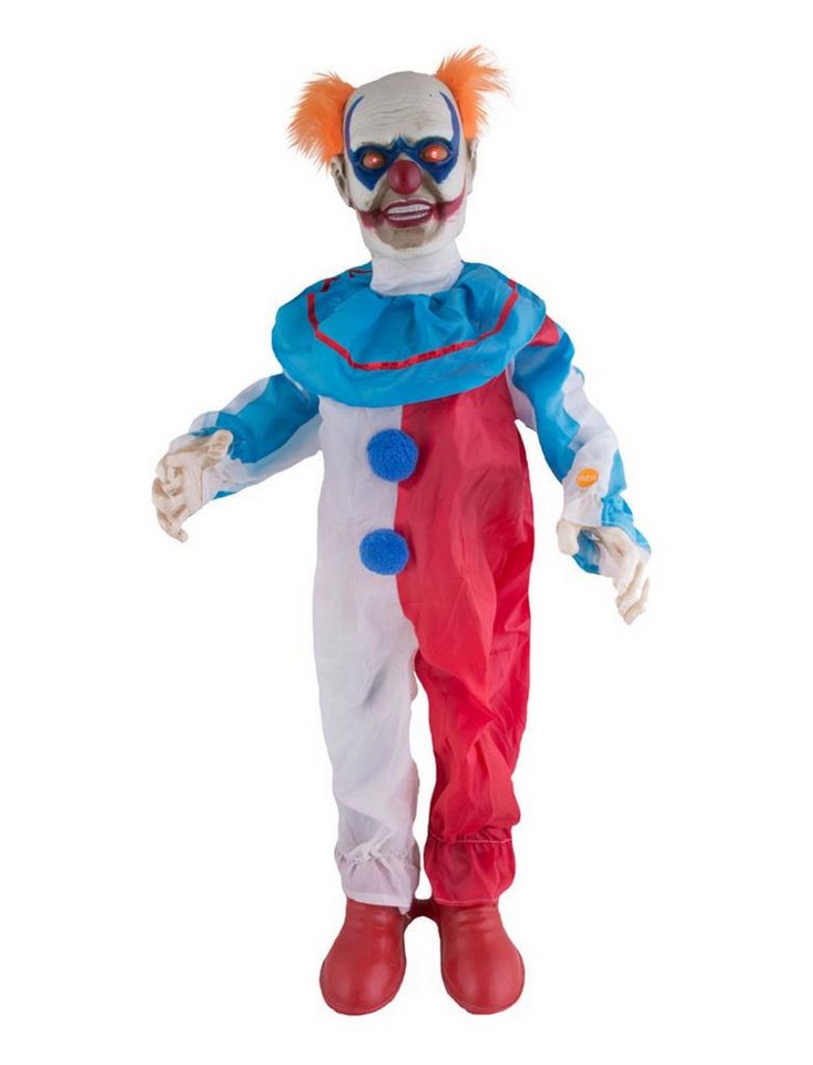 Funny Fashion Dekoobjekt Hänge Figur Clown Licht, Ton, Bewegung 95cm von Funny Fashion