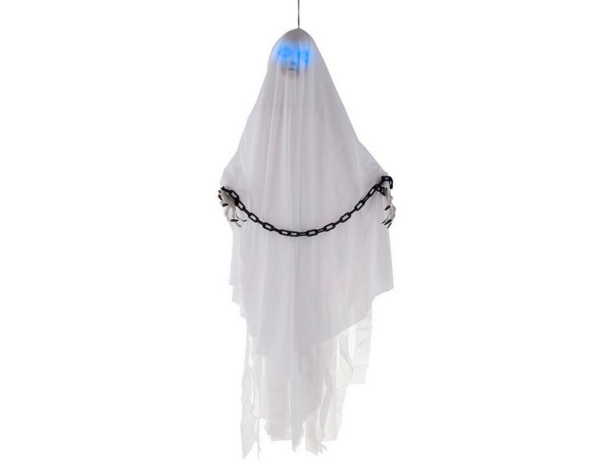 Funny Fashion Dekoobjekt Hänge-Figur Geist mit Licht, Schaurige Halloween- von Funny Fashion