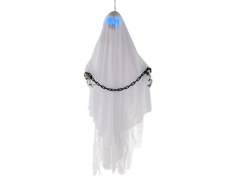 Funny Fashion Dekoobjekt Hänge-Figur Geist mit Licht, Schaurige Halloween- von Funny Fashion