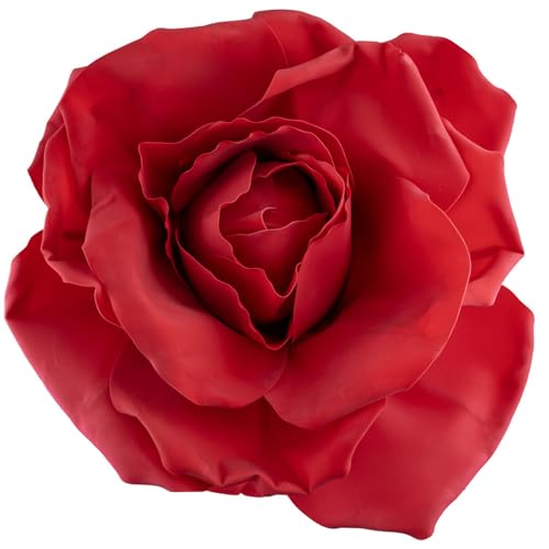 Funny Fashion Künstliche XXL Blume 70 cm | Dekoration Schaufenster Restaurants Hotels Hochzeit Junggesellenabschied (Rot) von Funny Fashion
