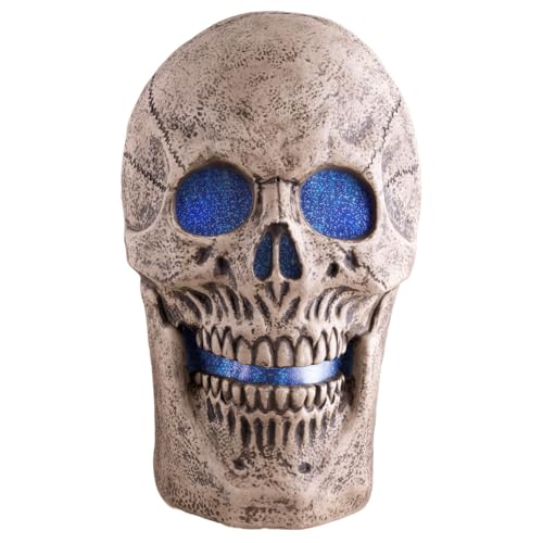 Halloween Dekofigur „Schädel“ 61 cm | Animiert mit Licht & Sound | Horror Tisch- & Bodendeko Halloween Dekofigur „Schädel“ 61 cm | Animiert mit Licht & Sound | Horror Tisch- & Bodendeko von Funny Fashion
