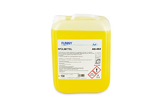 Funny AG-462 Spülmittel mit Citrusduft, Kanister, 10 L von Funny