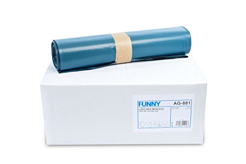 Funny AG-881 Müllsäcke, Blau (100-er Pack) von Funny