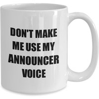 Ansager Tasse Mitarbeiter Geschenkidee Lustiger Gag Für Job Kaffee Teetasse Lustiges Geschenk Ansager Tasse Mitarbeiter Geschenkidee Lustiger Gag Für Job Kaffee Teetasse Lustiges Geschenk von FunnyGiftsCreation