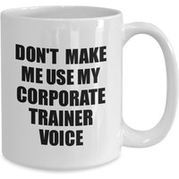 Corporate Trainer Tasse Mitarbeiter Geschenk Idee Lustiger Gag Für Job Kaffee Teetasse Stimme Lustiges Corporate Trainer Tasse Mitarbeiter Geschenk Idee Lustiger Gag Für Job Kaffee Teetasse Stimme Lustiges von FunnyGiftsCreation