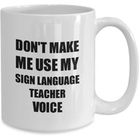 Gebärdensprachlehrer Tasse Mitarbeiter Geschenkidee Lustiger Gag Für Job Kaffee Teetasse Lustiges Geschenk Gebärdensprachlehrer Tasse Mitarbeiter Geschenkidee Lustiger Gag Für Job Kaffee Teetasse Lustiges Geschenk von FunnyGiftsCreation