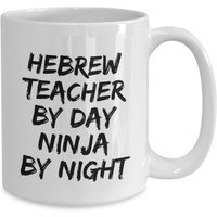 Hebräisch Lehrer Tasse Geschenk Für Kaffeetasse Niedliche Teetasse Humorvolle Geschenkidee von FunnyGiftsCreation
