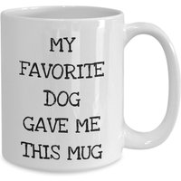 Lustiges Geschenk Von Hund Mama Tasse Papa Süßer Hundeliebhaber Hundebesitzer Ich Liebe Vom - Mein Lieblingshund Hat Mir Diese Gegeben Lustiges Geschenk Von Hund Mama Tasse Papa Süßer Hundeliebhaber Hundebesitzer Ich Liebe Vom - Mein Lieblingshund Hat Mir Diese Gegeben von FunnyGiftsCreation