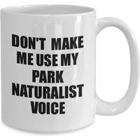 Park Naturforscher Tasse Mitarbeiter Geschenkidee Lustiger Gag Für Job Kaffee Teetasse Stimme Lustiges Geschenk von FunnyGiftsCreation
