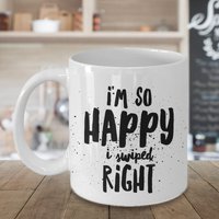 Swiped Right Mug Lustiger Freund Geschenk Jahrestag Für Männer Lustige Freundin Becher Netter Ehemann Dating Swiped Right Mug Lustiger Freund Geschenk Jahrestag Für Männer Lustige Freundin Becher Netter Ehemann Dating von FunnyGiftsCreation