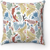 William Morris Kissenbezug Floral Blatt Dekokissen Kissen von FunnyPrintsArt