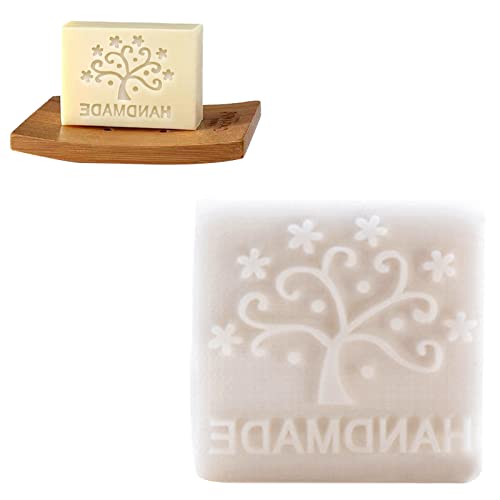 Seifenstempel aus Harz Handmade Seife Stamp Stamping Soap Handgemachte Stamping Formen Impressum Stempel für DIY Kunst-Geschenk-Art von Funrelaxer