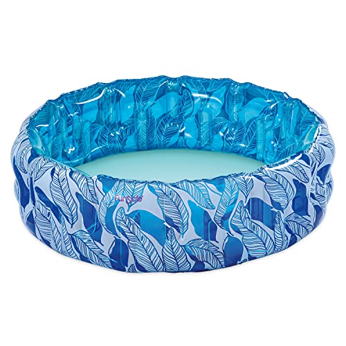 Funsicle Sapphire Tropics Funcuzzi Aufblasbares Tauchbecken, 167,6 x 45,7 cm, rund, für Aufstellpool von Funsicle