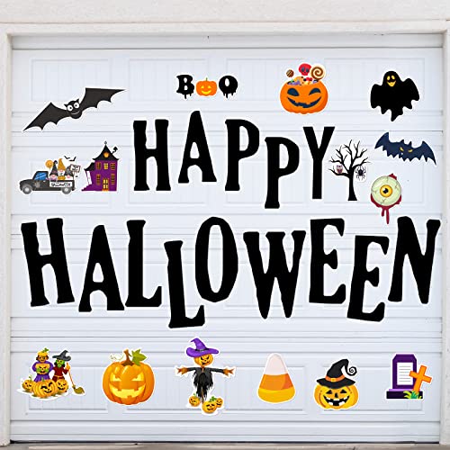 29 Stück Halloween Magnetische Aufkleber Garagentür Halloween Dekoration Garagentor Magnete Dekoration Urlaub Magnete Kühlschrank Magnete Halloween Magnete für Indoor Outdoor Auto Schließfach Küche von Funtery