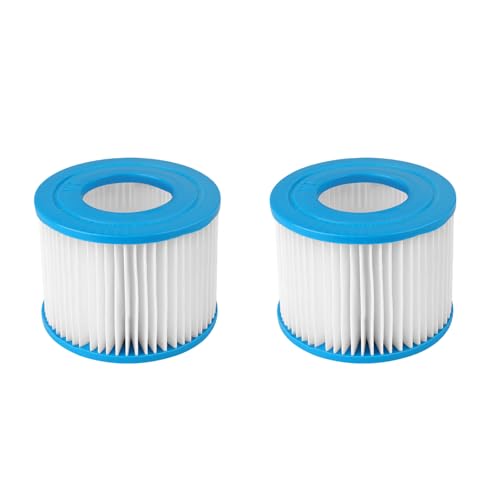 Filter VI, Filterkartuschen VI für Pool Filter Pool Typ VI Filter Filter VI für Pool Ersatz Whirlpools Filterpatronen Zubehör für Best-Way (2pcs) von Funtery