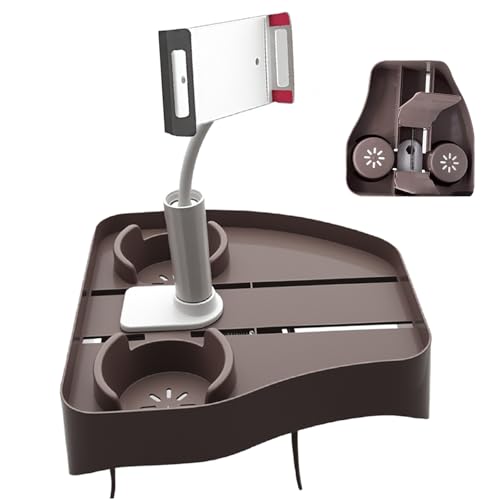 Tisch Tablett 3-In-1 Verstellbares GeträNkehalter Mit GeträNkehalter Und Handyhalter Multifunktionaler Pool ZubehöR für Outdoor Aufblasbarer Pools Ablagetablett von Funthy