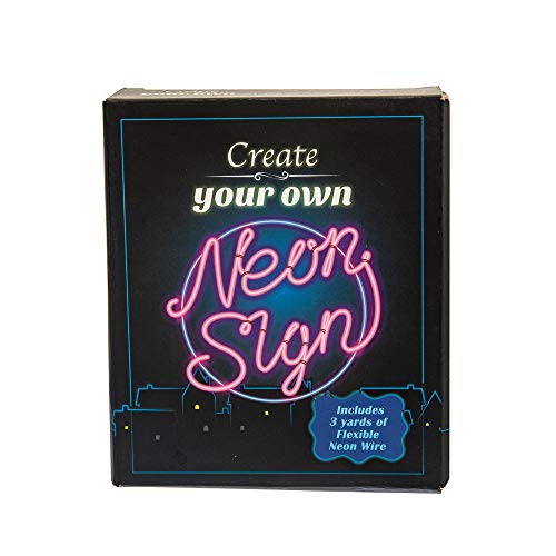 Funtime Schild "Make Your Own Neon", Pink von Funtime Gifts