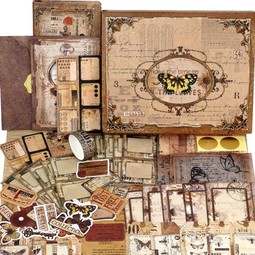 Funto Scrapbooking-Set, Die Liebesgedichte Serie - Abendstunden, Perfekt für Bullet Scrapbooking Materialien, Planner DIY Handwerk Collage. von Funto