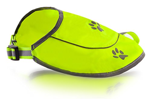 Hundeweste Sicherheit reflektierende-Hunting Wasserdichte Weste für beste Sicht bei Tag und Nacht mit Verschlüsse, Steckverbinder Komfortable einstellbare Größe XS S M L XL XXL Orange/Gelbe(XS,Yellow) Hundeweste Sicherheit reflektierende-Hunting Wasserdichte Weste für beste Sicht bei Tag und Nacht mit Verschlüsse, Steckverbinder Komfortable einstellbare Größe XS S M L XL XXL Orange/Gelbe(XS,Yellow) von Funtone Colors