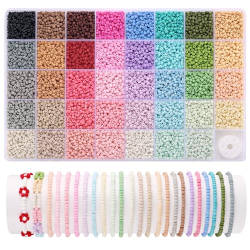 Funtopia 3mm Perlen für Armbänder, 39 Farben 9600 Stück Perlen Set Armbänder Selber Machen, Perlen Zum Auffädeln Perlenset Kinder Erwachsener für Bastelset Funtopia 3mm Perlen für Armbänder, 39 Farben 9600 Stück Perlen Set Armbänder Selber Machen, Perlen Zum Auffädeln Perlenset Kinder Erwachsener für Bastelset von Funtopia