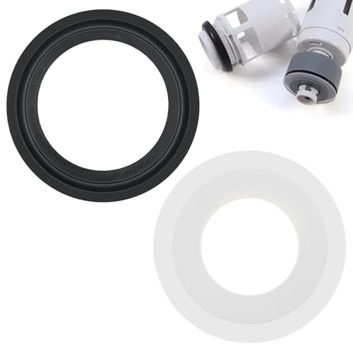 2 Stück Dichtung für Wassertank, Gummiring Ø 68 x 46 mm, Silikonring Ø 63 x 32 mm, geeignet für Siphon und Wasserbecken 2 Stück Dichtung für Wassertank, Gummiring Ø 68 x 46 mm, Silikonring Ø 63 x 32 mm, geeignet für Siphon und Wasserbecken von Funver