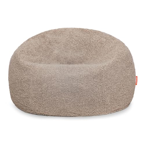 Funzy Sitzsack für Kinder aus Cord mit Füllung aus Schaumstoff, Kindersitzsack für Mädchen und Jungen aus hochwertigen Materialien, Oeko-TEX 100 Zertifiziert mit 3 Jahre Garantie, Teddy Haselnuss von Funzy