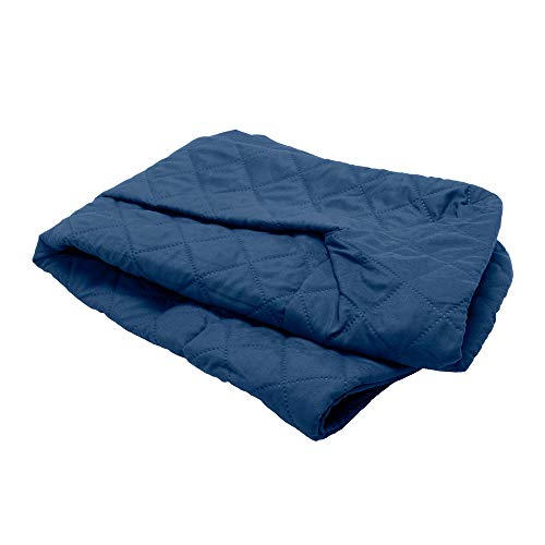 Furhaven Ersatzbezug für Hundebett, gesteppt, maschinenwaschbar, Marineblau, Jumbo, Größe XL von Furhaven