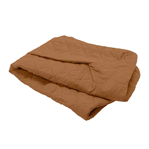 Furhaven Ersatzbezug für Hundebett, gesteppt, maschinenwaschbar, Toasted Brown, Größe L von Furhaven