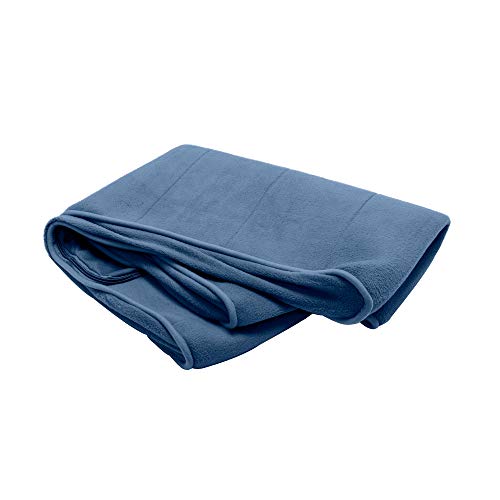 Furhaven Haustier-Hundebett-Bezug â€“ Mikro-Samt, ergonomisch, Luxe, Liege, Wiege, Matratze, bezug für Hunde und Katzen, Stellar Blue, Giant von Furhaven