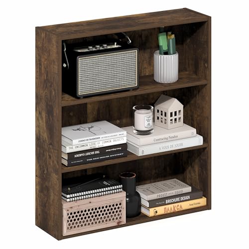 Furinno Basic 3-stöckiges offenes Regal, Bücherregal, Aufbewahrungsorganizer, 16.8 x 60 x 67.1 cm, Bernstein-Kiefer Furinno Basic 3-stöckiges offenes Regal, Bücherregal, Aufbewahrungsorganizer, 16.8 x 60 x 67.1 cm, Bernstein-Kiefer von Furinno
