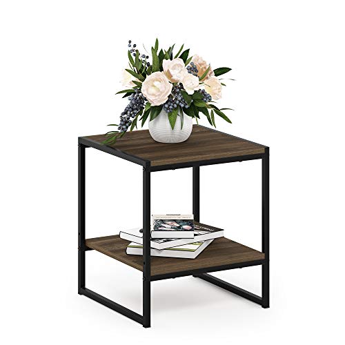 Furinno Camnus Beistelltisch mit 2 Ablageflächen, Holz, 40 x 40.39 x 45.72 cm Furinno Camnus Beistelltisch mit 2 Ablageflächen, Holz, 40 x 40.39 x 45.72 cm von Furinno