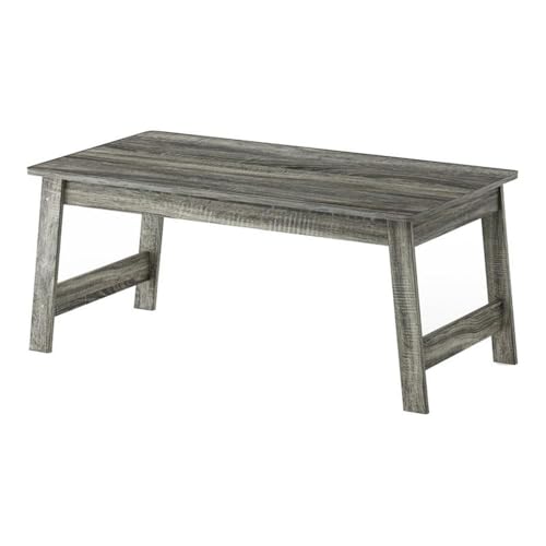 Furinno Couchtisch, holz, Französisches Eichengrau, 49.4 x 90.4 x 39.7 cm von Furinno