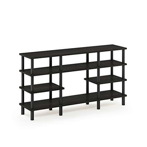 Furinno Mehrzweck-TV-Regal mit 4 Ebenen, Espresso/Schwarz, 29.49 x 119.9 x 68.4 cm Furinno Mehrzweck-TV-Regal mit 4 Ebenen, Espresso/Schwarz, 29.49 x 119.9 x 68.4 cm von Furinno