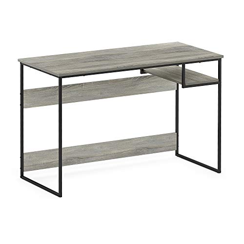 Furinno Moretti Modern Lifestyle-Studienschreibtisch, 114cm breit, Französisches Eichengrau von Furinno