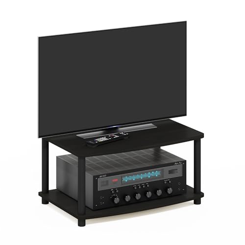 Furinno Turn-N-Tube ohne Werkzeug 2-stufiger erhöhter TV-Ständer, Espresso/Schwarz, 40.13 x 60.45 x 27.94 cm Furinno Turn-N-Tube ohne Werkzeug 2-stufiger erhöhter TV-Ständer, Espresso/Schwarz, 40.13 x 60.45 x 27.94 cm von Furinno