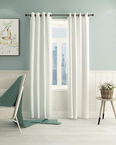 Furinno Vorhang, Polyester, 132 x 95 cm, Weiß von Furinno